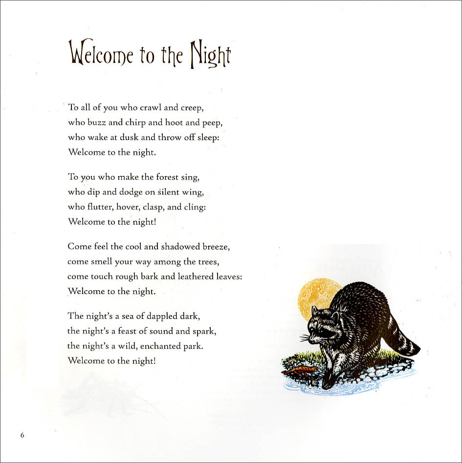 Great Books for Children: Nature Poetry and Animals of the Night Forest